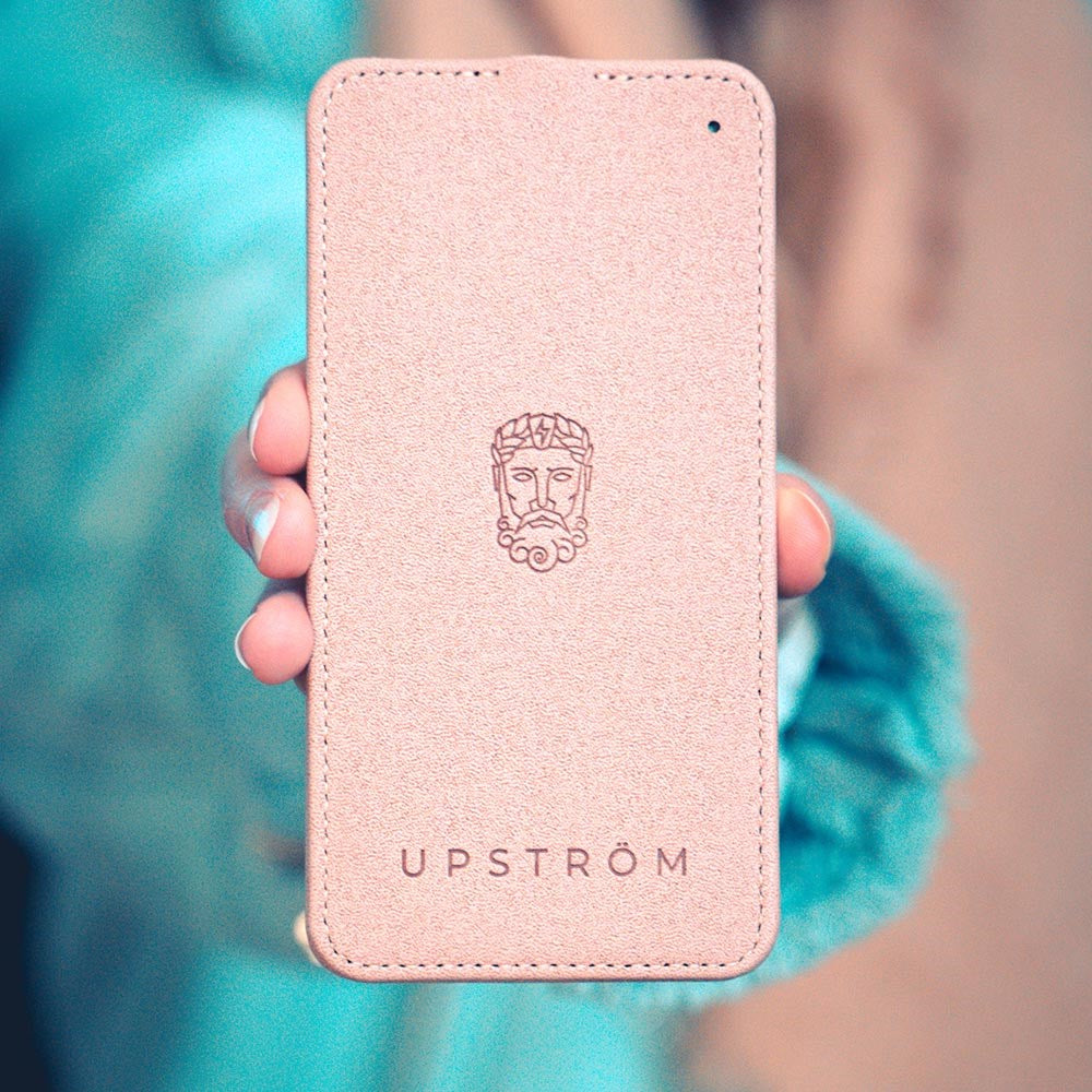 UPSTRÖM LÄDER Qi 10W rask trådløs lader - Rosa