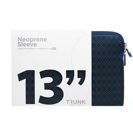 Trunk - Neoprene Sleeve - MacBook 13" (30.5 x 21.5 x 1.5 cm) - Modern Navy