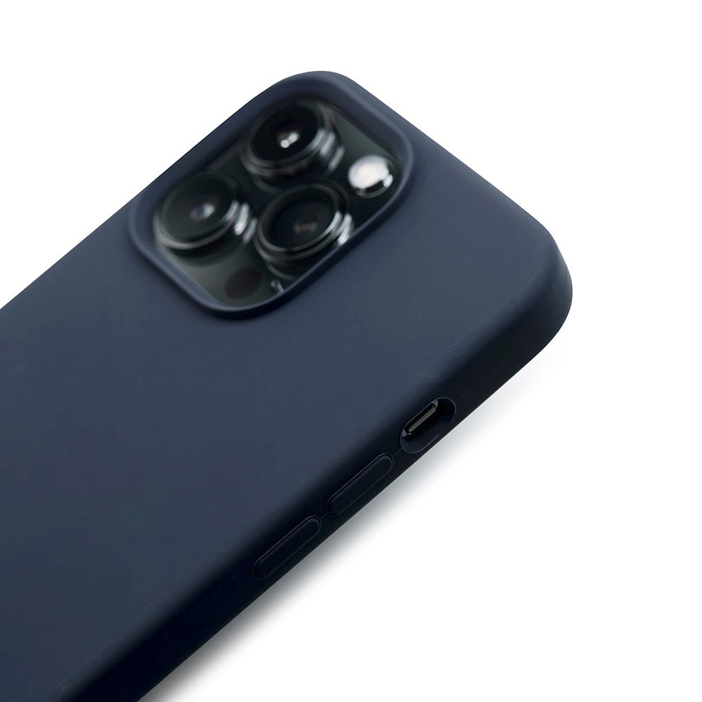 iPhone 13 Pro Trunk Silikon Bakdeksel - Blå