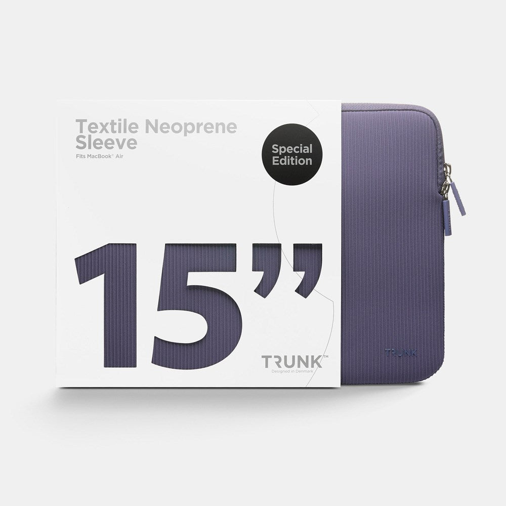 TRUNK 15" MacBook Air Velvet Sleeve - Lilla