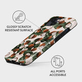 Burga iPhone 15 Tough Fashion Cover - Coconut Crush