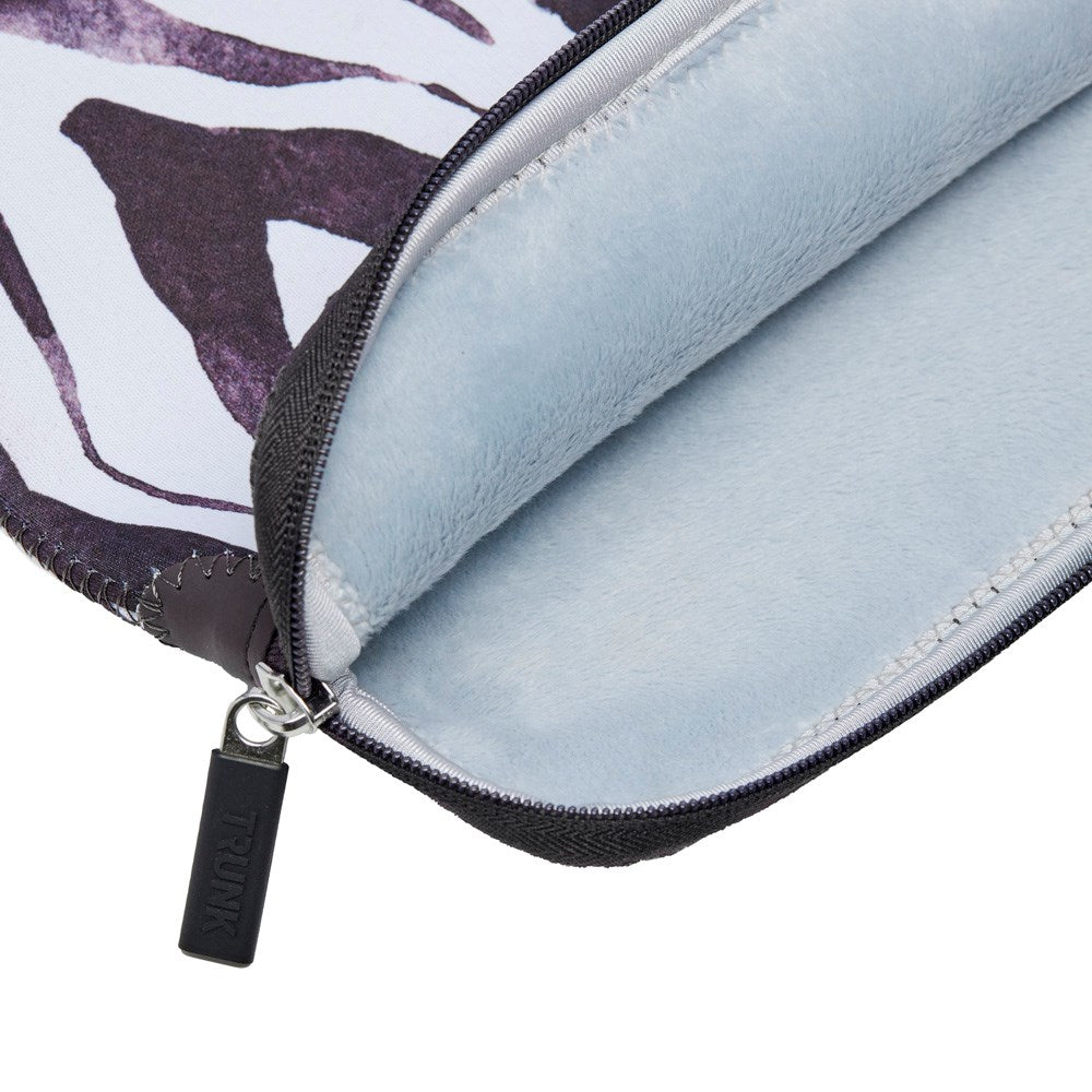 Trunk - Neoprene Sleeve - MacBook 13" (30.5 x 21.5 x 1.5 cm) - Zebra