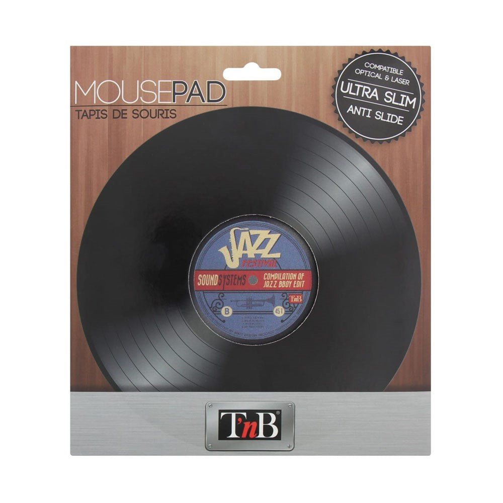 T'NB Jazz Vinyl Plade som Mussemåtte - Sort