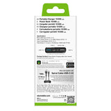 SBS Powerbank etc. 2x USB-A &amp; 1x USB-C 10W - 10 000 mAh - Svart