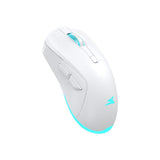 Baracuda TURTLE 6D / 3200 DPI Trådløs Gaming Mus - Hvid