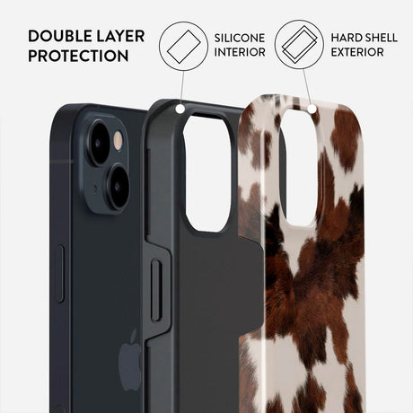 Burga iPhone 15 Tough Fashion Cover - MagSafe Kompatibel - Celestia