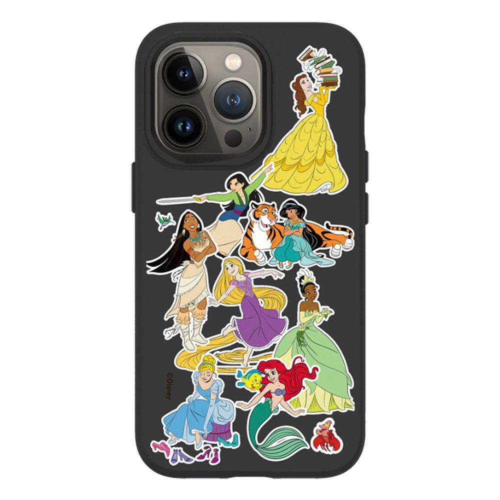 iPhone 13 Pro RhinoShield SolidSuit Håndværker Cover m. Disney Princess - Princesses