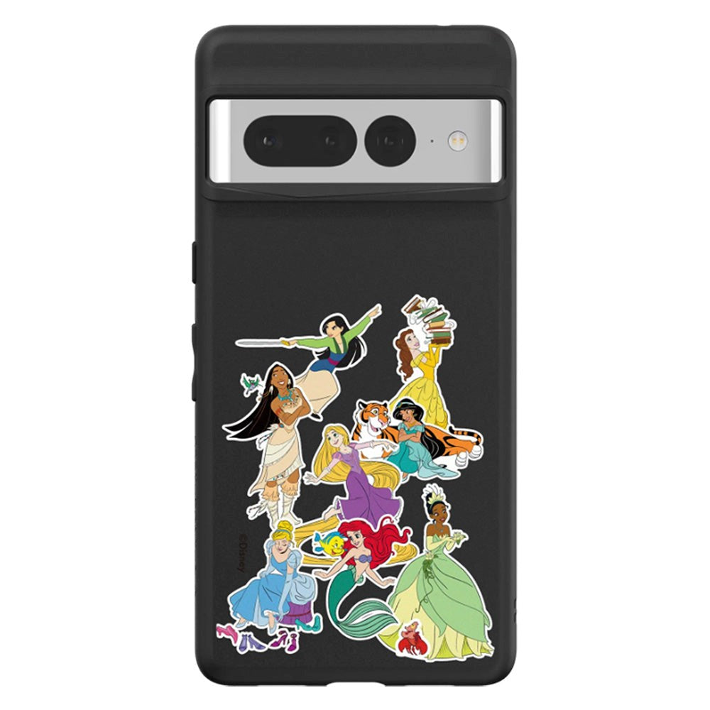 Google Pixel 7 Pro RhinoShield SolidSuit Craftsman Cover m. Disney Princess - Prinsesser