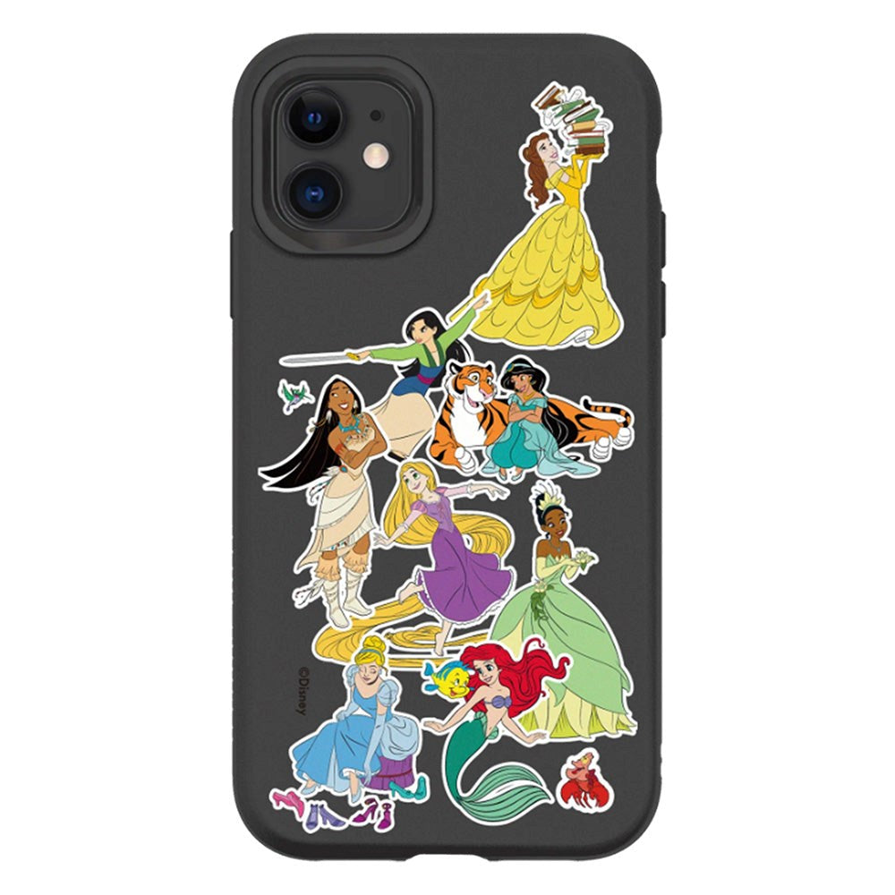 iPhone 11 RhinoShield SolidSuit Craftsman-deksel m. Disney Princess - Prinsesser
