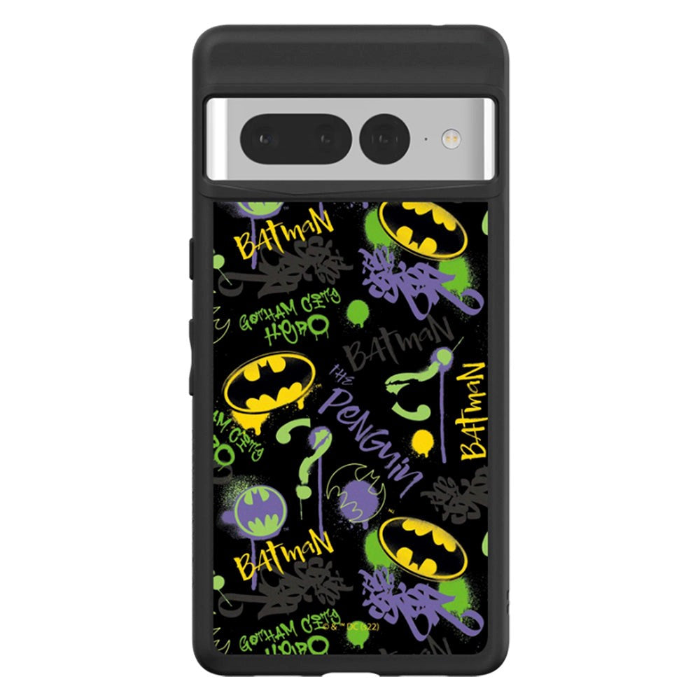 Google Pixel 7 Pro RhinoShield SolidSuit Craftsman Cover m. Batman - Superskurker og Batman