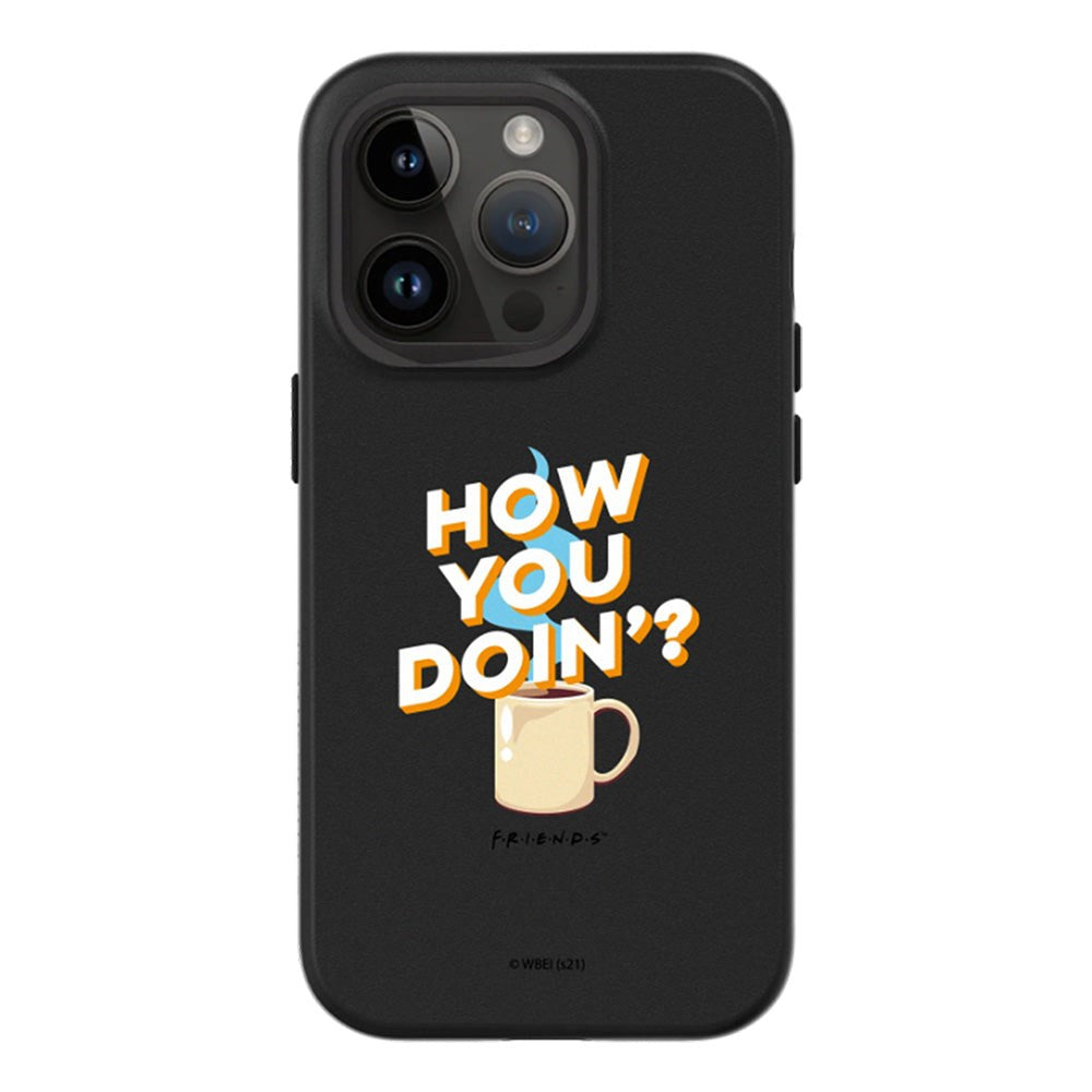 iPhone 14 Pro RhinoShield SolidSuit Håndværker Cover m. Friends - How You Doin'