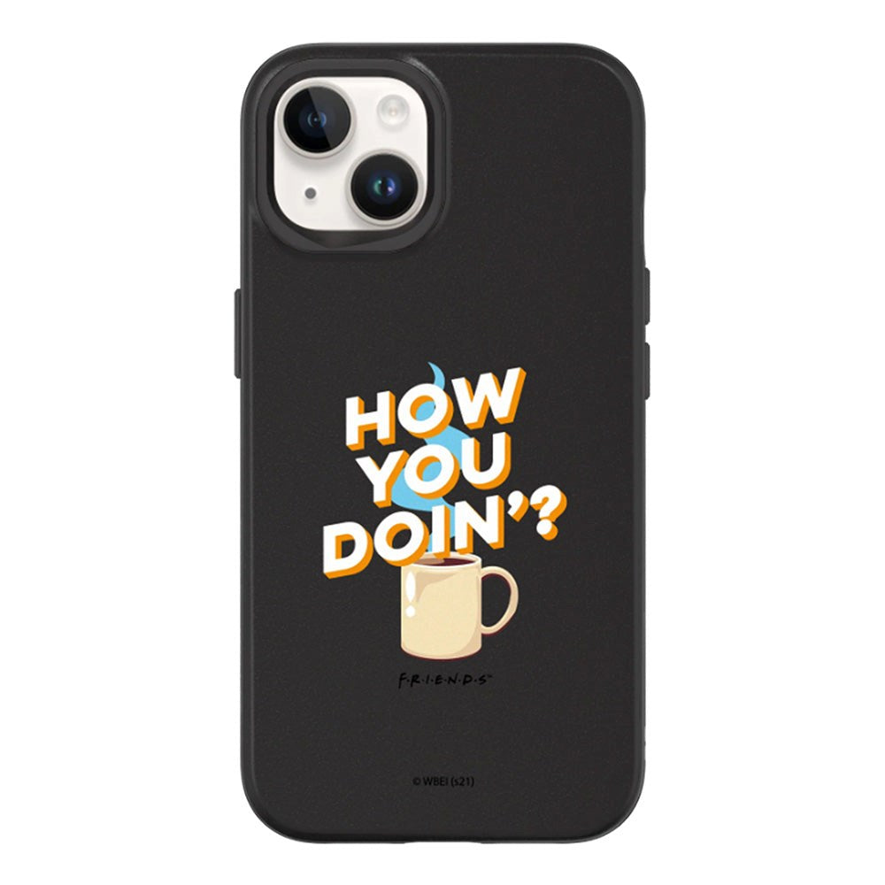 iPhone 14 / 13 RhinoShield SolidSuit Håndværker Cover m. Friends - How You Doin'