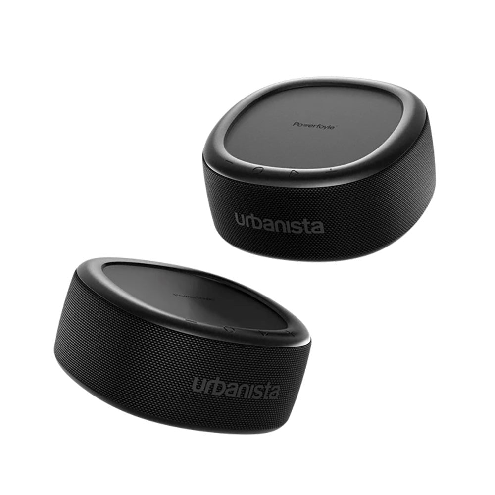 Urbanista Malibu trådløs Bluetooth-høyttaler m. Solar Lading - Midnight Black