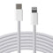 Xceed Braided USB-C til Lightning-kabel PD 60W - 2m - Hvit