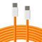 Xceed Braided USB-C til USB-C PD 60W - 2m - Orange