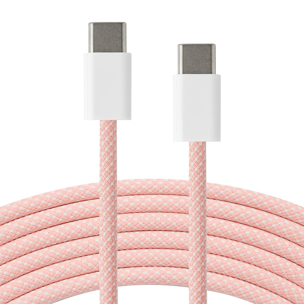 Xceed Flettet USB-C til USB-C PD 60W - 2m - Rosa