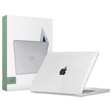 MacBook Air 13" M2/M3/M4 (2022-2025) - Tech-Protect Smartshell Case - Crystal Clear