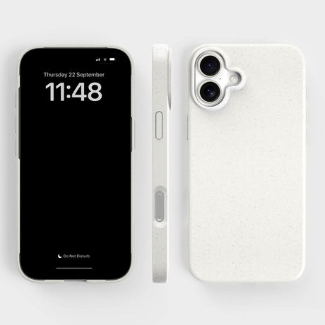 agood company iPhone 16 Plus PLNTPRTCT-deksel - Vaniljehvit
