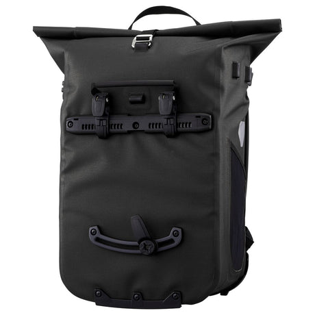 ORTLIEB 26L Vario sykkelveske og ryggsekk (47 x 31 x 22 cm) - Svart