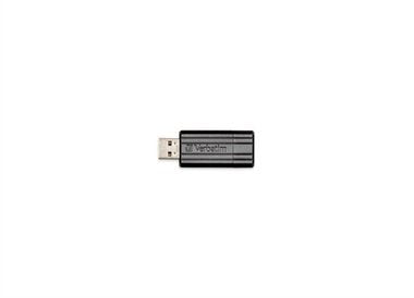 VERBATIM USB Stik 16 GB Store 'N' Go Pin Stripe - Sort