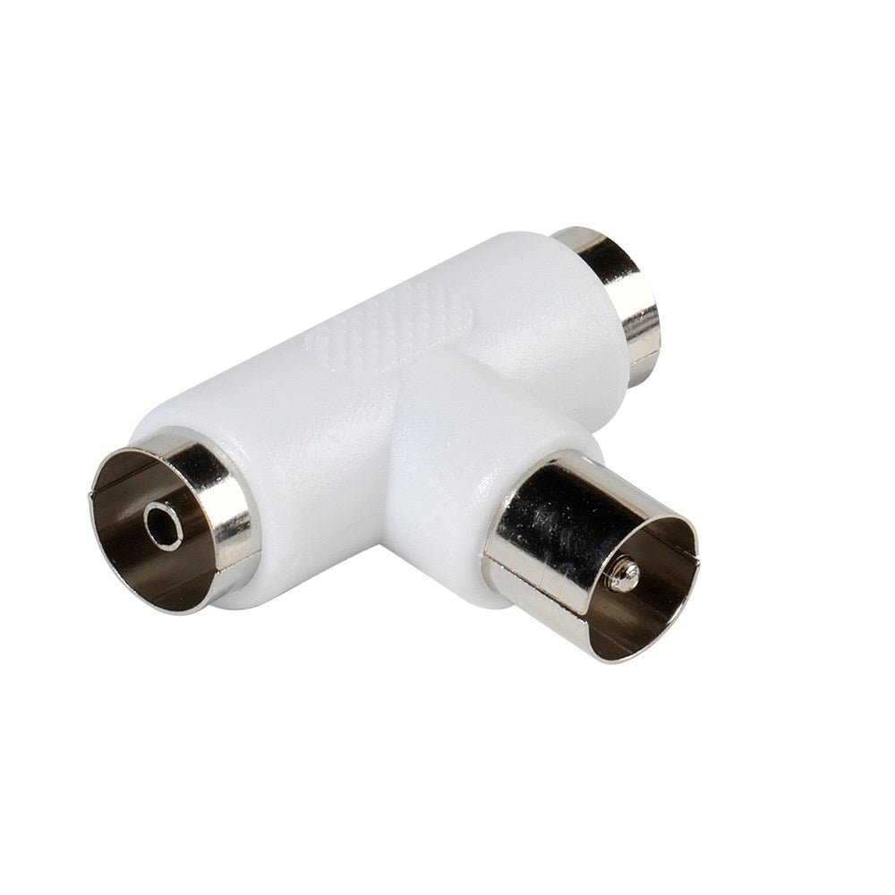 Radioadapter Treport M/F-F - Hvid