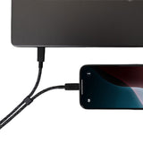 Native Union 2-i-1 USB-C til USB-C Kabel - 2m / 140W - Cosmos