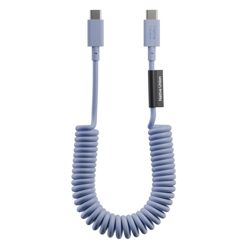Native Union Pop USB-C til USB-C Kabel - 1.2m / 60W - Azur