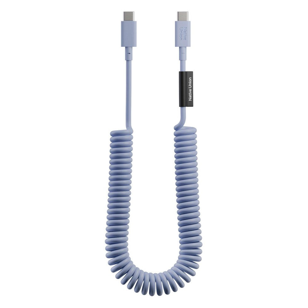 Native Union Pop USB-C til USB-C Kabel - 2.4m / 60W - Azur