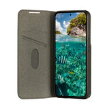 Samsung Galaxy S23 dbramante1928 Oslo Ultra-Slim Leather Flip Cover m. Lommebok - Svart