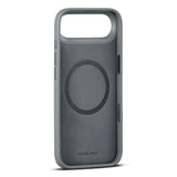 iPhone Air - WOOLNUT Ægte Læder Bagside Cover - MagSafe Kompatibel - Grå