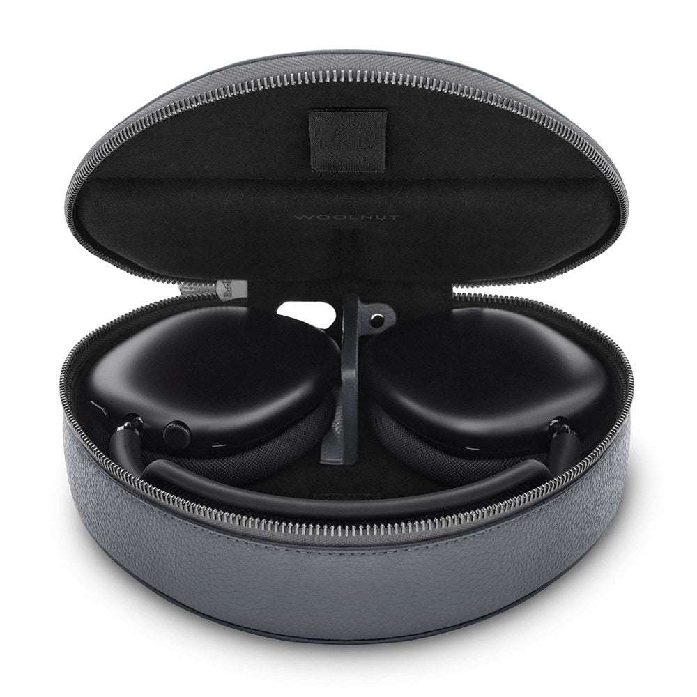 Woolnut AirPods Max Ægte Læder Case - Grå