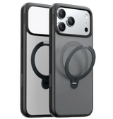 iPhone 18 Pro Max / 17 Pro Max TORRAS Ostand Q3 Spin Bagside Cover - MagSafe Kompatibel - Sort