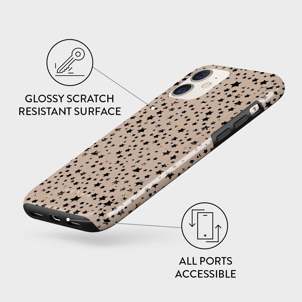 Burga iPhone 11 Tough Fashion Cover - Glitrende Tiara