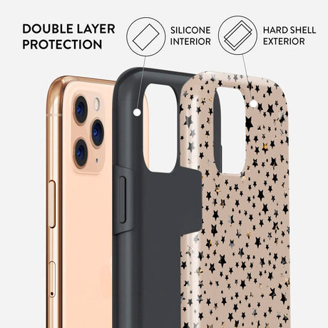 Burga iPhone 11 Pro Tough Fashion Cover - Glitrende Tiara
