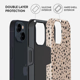 Burga iPhone 14 Tough Fashion Cover - Glitrende Tiara