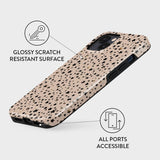 Burga iPhone 14 Tough Fashion Cover - Glitrende Tiara
