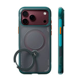 iPhone 18 Pro Max / 17 Pro Max TORRAS Ostand Q3 Air Bagside Cover - MagSafe Kompatibel - Grøn