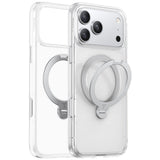 iPhone 18 Pro Max / 17 Pro Max TORRAS Ostand Q3 Spin Bagside Cover - MagSafe Kompatibel - Gennemsigtig